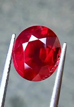 天然无烧鸽血红宝石THR1216-6.06ctGRS国际证书